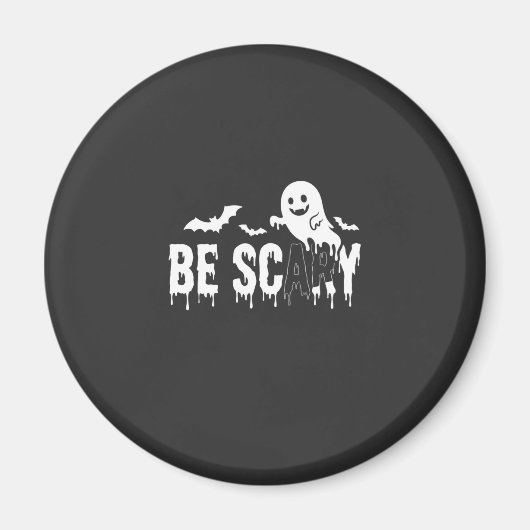 Sei Gruseliges Halloween-Geist Fledermaus Design_1 Magnet (Vorne)