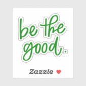 Sei gut aufkleber (Blatt)