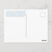 Sei gut bei dir! Shakespeare Postcard Postkarte (Rückseite)