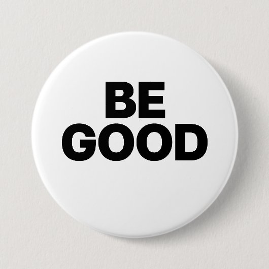 Sei gut button (Vorderseite)