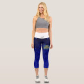 Sei gut für dich motivierend capri leggings (Vorderseite)