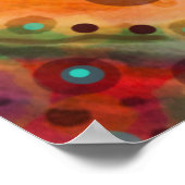 "Sei gut für die Menschen" Inspirierend Hübsch Poster (Ecke)