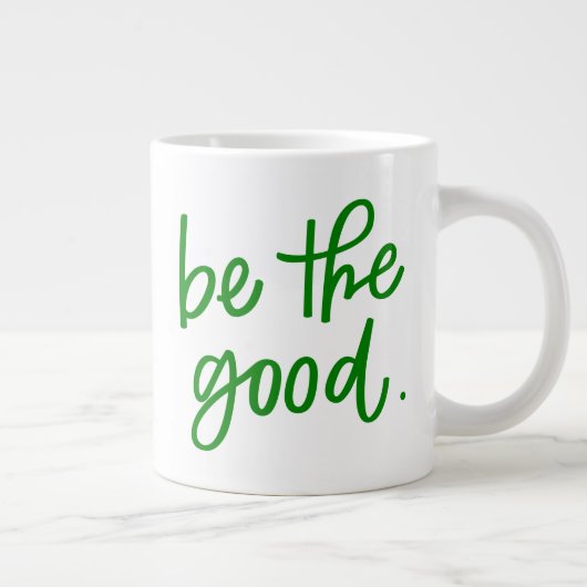Sei gut Jumbo-Tasse (Rechts)