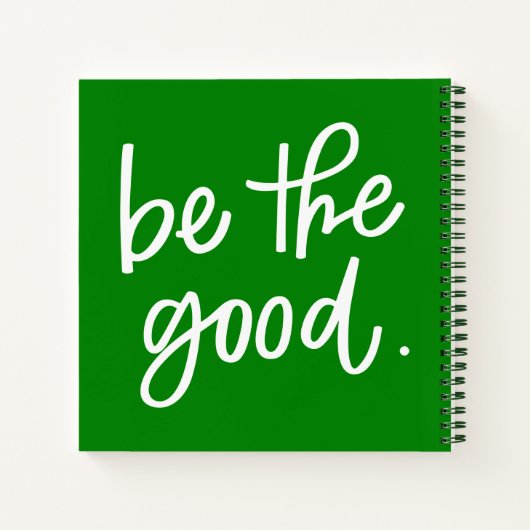 Sei gut notizblock (Rückseite)