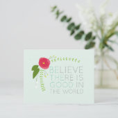 Sei gut postkarte (Stehend Vorderseite)