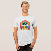 Sei gut Tri-Blend shirt (Vorderseite voll)
