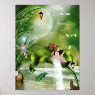 Sei gut, wenn du sicher bist poster