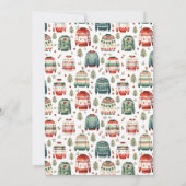 Sei hässlich süße Weihnachtsweihnachtszeit Party E Einladung (Rückseite)