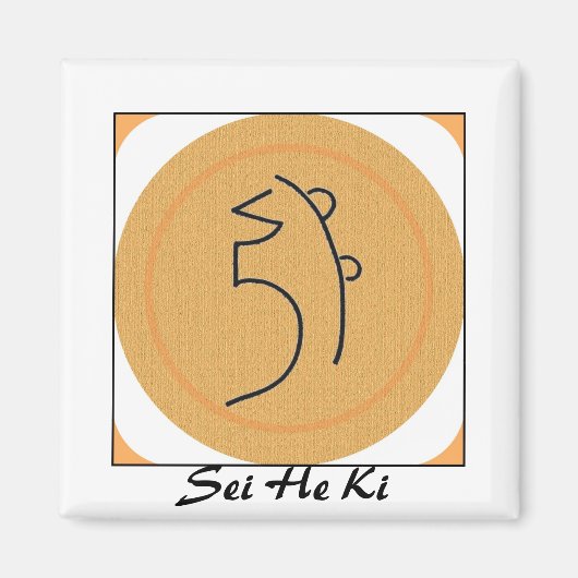 Sei He Ki Reiki Symbol Magnet (Vorne)