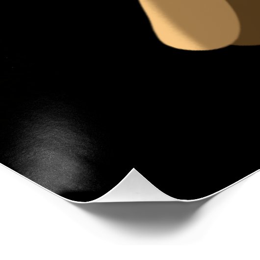 Sei HeKi Heilung Reiki Symbol Hand Drawn Art Poster (Ecke)