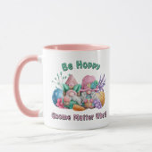 Sei Hoppy Gnome Materie, was Ostern Tasse (Links)