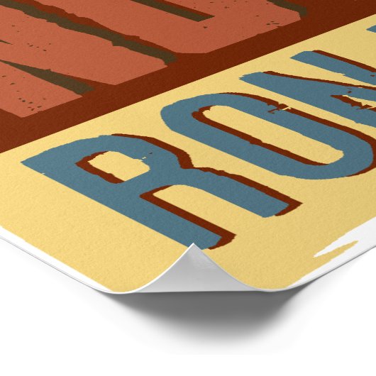 'Sei hörend, nicht gekämpft' Ron Paul Poster (Ecke)