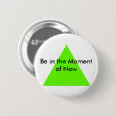 Sei im Augenblick der MUSEUM Zazzle Geschenke Button (Vorne & Hinten)