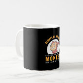 Sei immer dein Affe Kaffeetasse (Vorderseite Links)