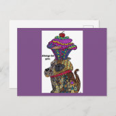 Sei immer du postkarte (Vorne/Hinten)