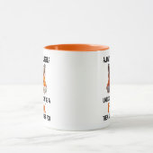 Sei immer du selbst, außer du kannst ein Fuchs sei Tasse (Zentrum)