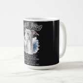 Sei immer du selbst Italian Greyhound Kunst Kaffeetasse (VorderseiteRechts)