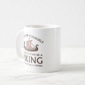 Sei immer du selbst kaffeetasse (Vorderseite Links)