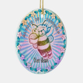 Sei immer du selbst keramik ornament (Rechts)