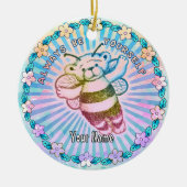 Sei immer du selbst keramik ornament (Vorne)