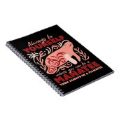 Sei immer du selbst, Manat, Tierschmuck Notizblock (Rechte Seite)