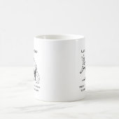 Sei immer du selbst oder ein Erdvark Lustig Kaffeetasse (Mittel)