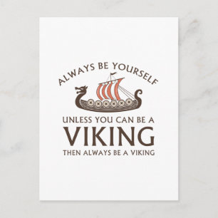 Sei immer du selbst postkarte