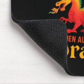 Sei immer du selbst, wenn du kein Drache sein kann Mousepad (Ecke)