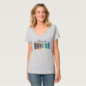 Sei immer ehrlich T-Shirt (Vorderseite Vollansicht)