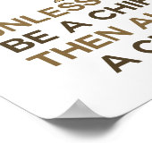 Sei immer ein Chihuahua Poster (Ecke)