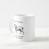 Sei immer ein Einhorn Kaffeetasse (Vorderseite Links)