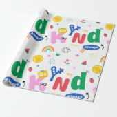 Sei Immer Freundlich Geschenkpapier (Ungerollt)