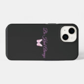 Sei immer freundlich 💖 iPhone hülle (Rückseite (Horizontal))