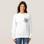 "Sei immer freundlich" Sweatshirt (Vorne ganz)