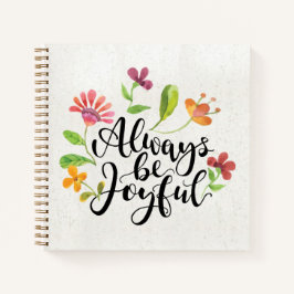 Sei immer froh - 1 Thessaloniker 5:16-18 Notizblock