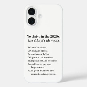 Sei intentional - erfolgreich sein im Jahr 2026 iPhone 16 Hülle