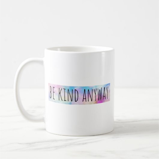 Sei irgendwie nett kaffeetasse (Links)