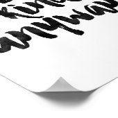 Sei irgendwie nett poster (Ecke)