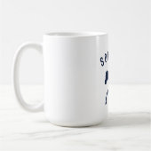 Sei jemand, der einen anderen Design-T - Shirt mac Kaffeetasse (Links)