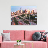 Sei jemand in Houston, Texas Leinwanddruck (Insitu (Wohnzimmer))