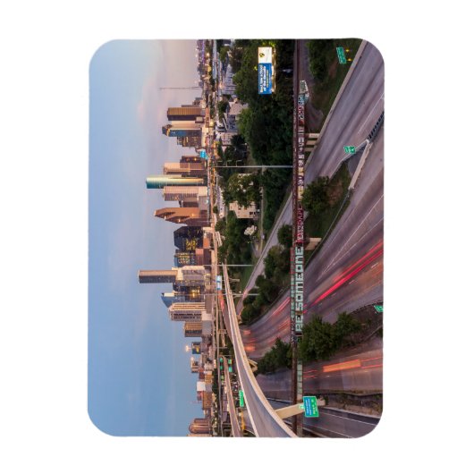 Sei jemand in Houston, Texas Magnet (Vertikal)