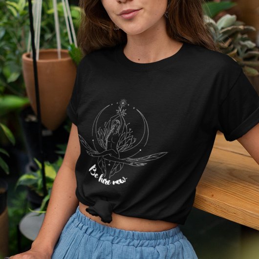 Sei jetzt hier Ram Dass Mindfulzio Design T-Shirt