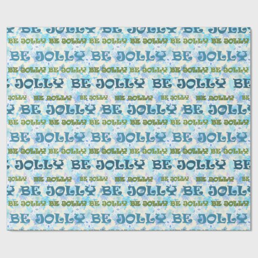 Sei Jolly Wrapping Paper Geschenkpapier (Flach)