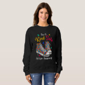 Sei K Ind Sole Autismus Awareness R Ainbow Tr Endy Sweatshirt (Vorne ganz)