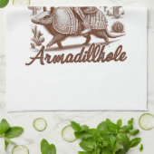 Sei kein Armadilloch Geschirrtuch (Gefaltet)