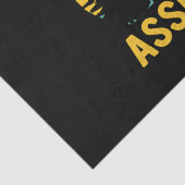 Sei kein Arschloch Seidenpapier (Detail)