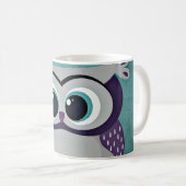 Sei kein blaues Owl Kaffeetasse (VorderseiteRechts)