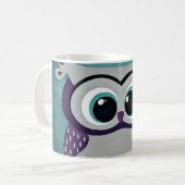Sei kein blaues Owl Kaffeetasse (Vorderseite Links)
