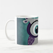 Sei kein blaues Owl Kaffeetasse (Links)