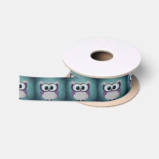 Sei kein blaues Owl Satinband (Spule)
